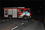 Melding 23.28 Prio 1 Brand Wegvervoer Personenauto Lutkepost Buitenpost